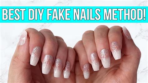 how to make fake nails that are hard